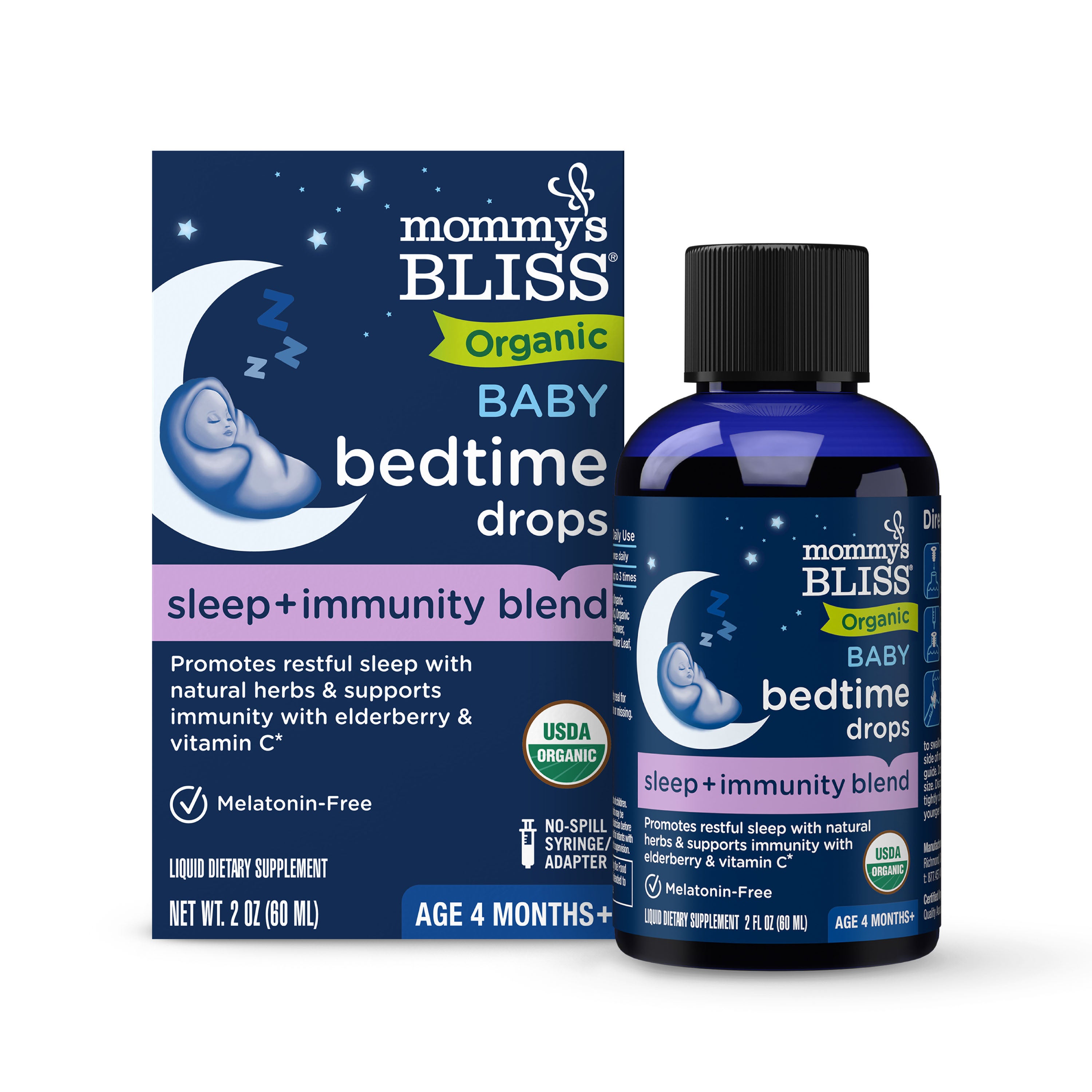 Organic Baby Bedtime Drops Mommy s Bliss