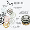 Be Kind to All Kinds Happy Teether by Bella Tunno Teethers in different colors