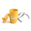 Hello Sunshine Happy Sippy Cup by Bella Tunno with its parts