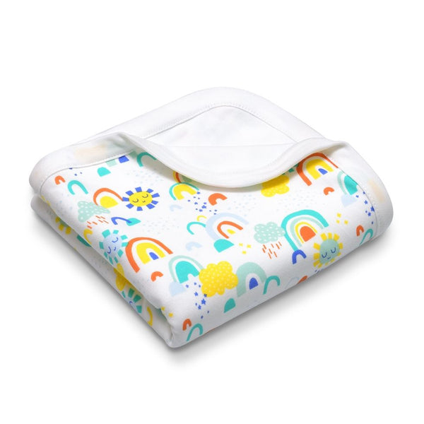 Organic Cotton Baby Blanket – Sunshine Collection By Apple Park – Mommy 