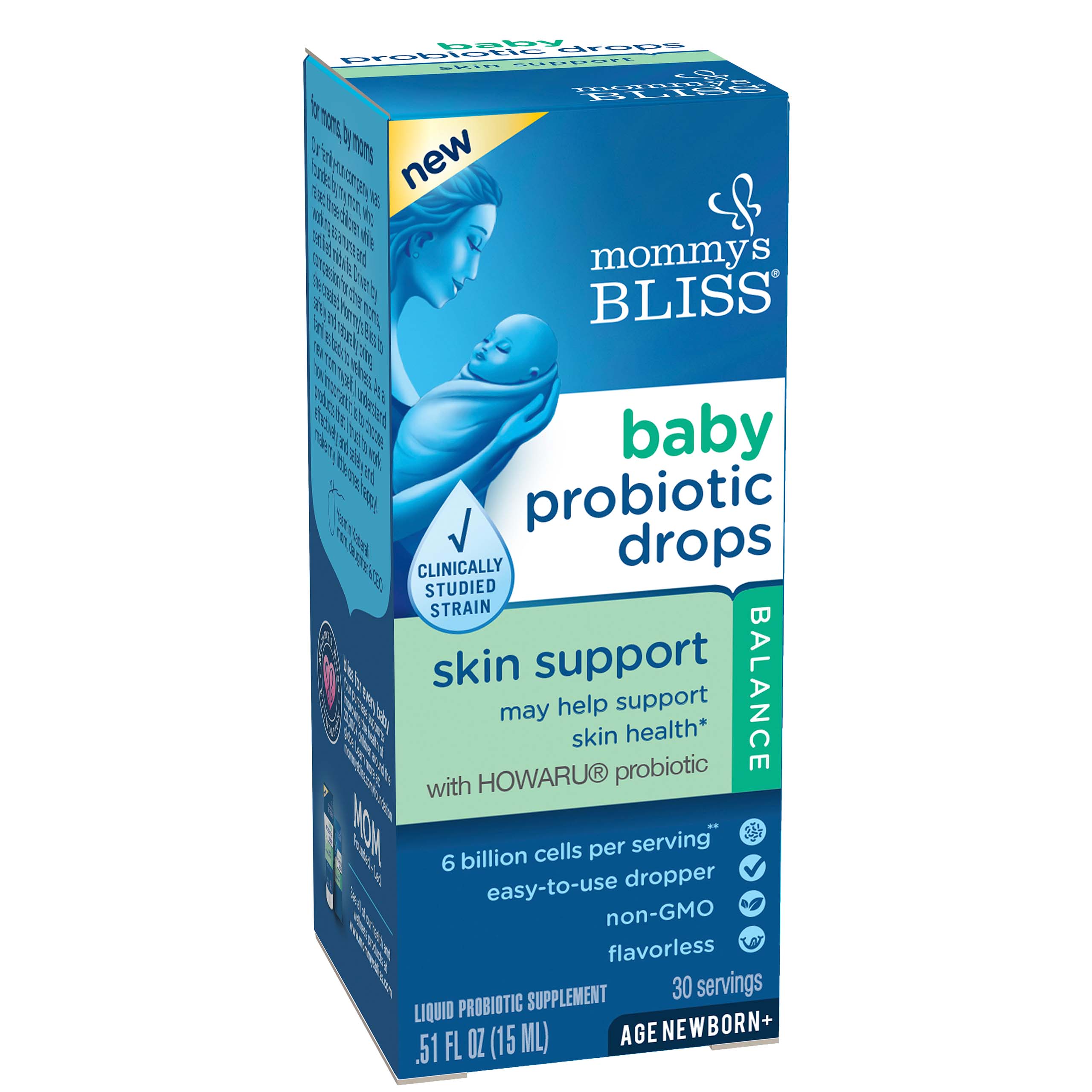 Probiotic Drops Skin Support – Mommy's Bliss