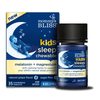 A box and actual product of Kids Sleep Chewable Sleep Tablets