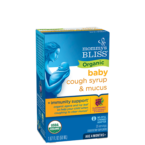 Organic Baby Cough Syrup + Immunity Support – Mommy's Bliss