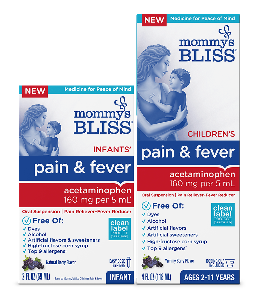 Mommy's Bliss Infants' and Children's Pain and Fever Acetaminophen