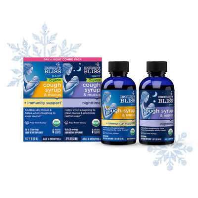 Organic Baby Cough Syrup & Mucus Day & Night