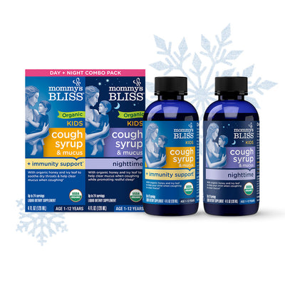 Organic Kids Cough Syrup & Mucus Day & Night