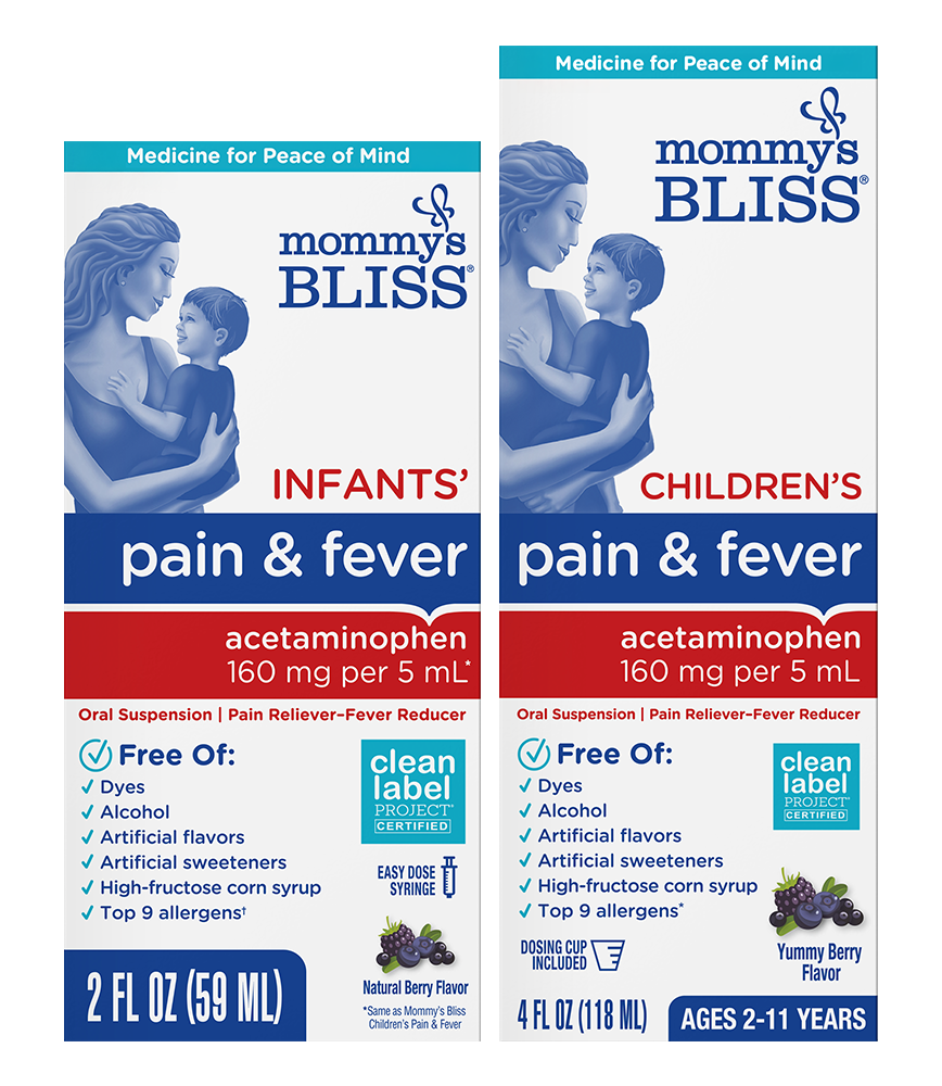 Mommy's Bliss Infants' and Children's Pain and Fever Acetaminophen