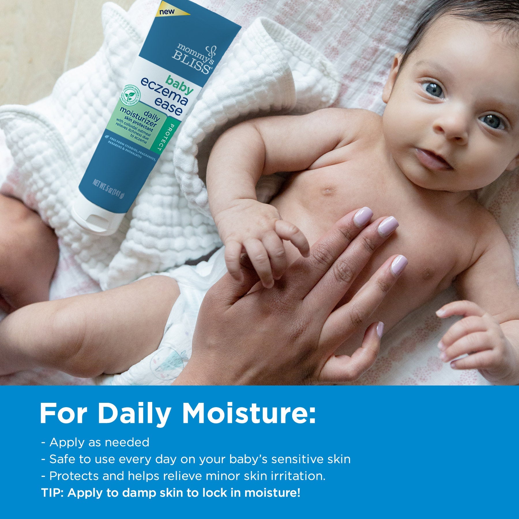 Free Gift - Baby Eczema Ease™ Daily Moisturizer – Mommy's Bliss