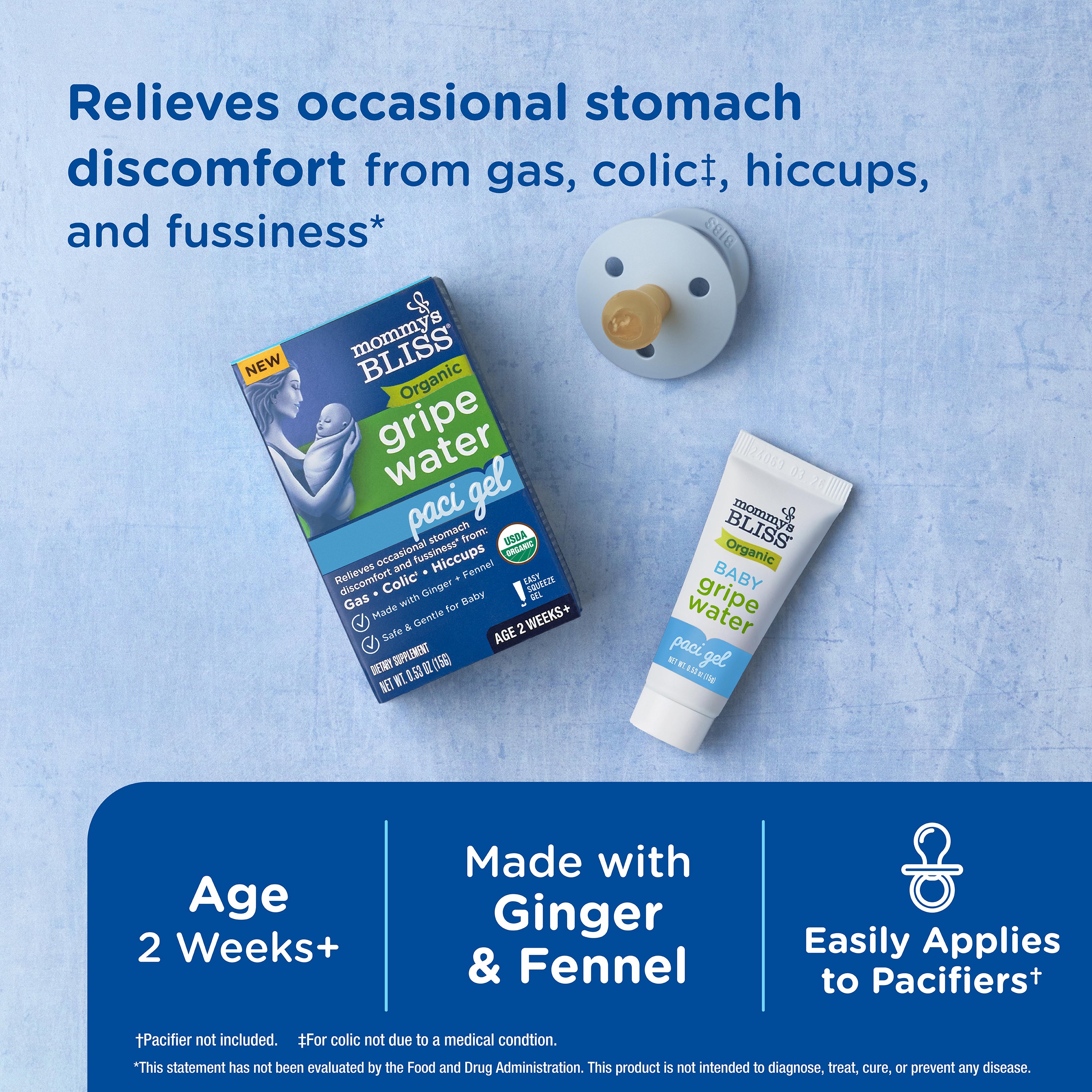 Organic Gripe Water Paci Gel