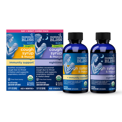 Organic Baby Cough Syrup & Mucus Day & Night*