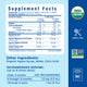 Supplement Facts for Mommy's Bliss Organic Baby Cough Syrup and Mucus. Not recommended under 4 months; half a teaspoon at 4 to 12 months, 1 teaspoon at 1 to 3 years, up to 6 times daily