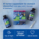Mommy's Bliss Gripe Water Day and Night Combo Pack shown with its main benefit claim and age guidance
