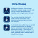 Step-by-step directions for using Mommy's Bliss Gripe Water with the bottle adapter and dosing syringe