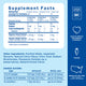 Supplement Facts for Gripe Water Original. Dosing guide: a quarter teaspoon at 2 to 6 weeks, half a teaspoon at 6 weeks to 6 months, one teaspoon from 6 months