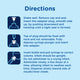 Step-by-step directions for using Gripe Water Original with the bottle adapter and dosing syringe