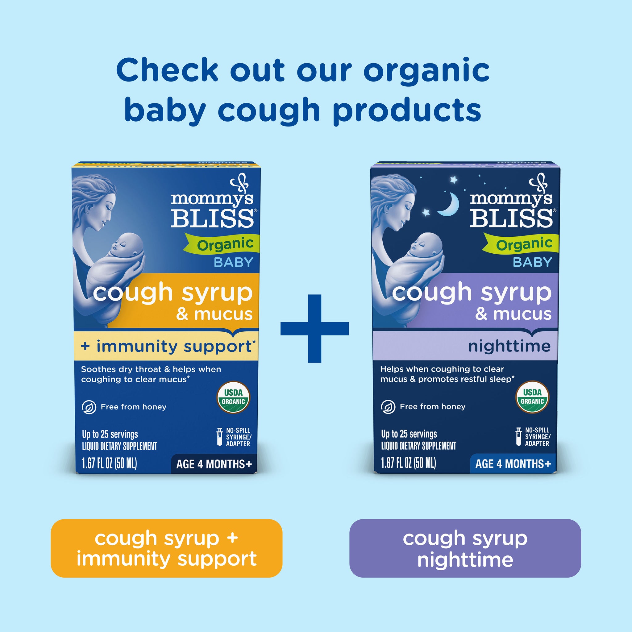 Related Mommy's Bliss products suggested alongside Organic Baby Immunity Drops with Elderberry