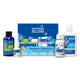 Mommy's Bliss Newborn Essentials Gift Set box with gripe water, vitamin D drops, gas relief drops and saline spray