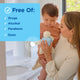 List of ingredients Mommy's Bliss Baby Saline Drops and Spray is free of