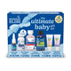 Mommy's Bliss Ultimate Baby Gift Set box with probiotic drops, gas relief, pain and fever, gripe water and Little Gums gel