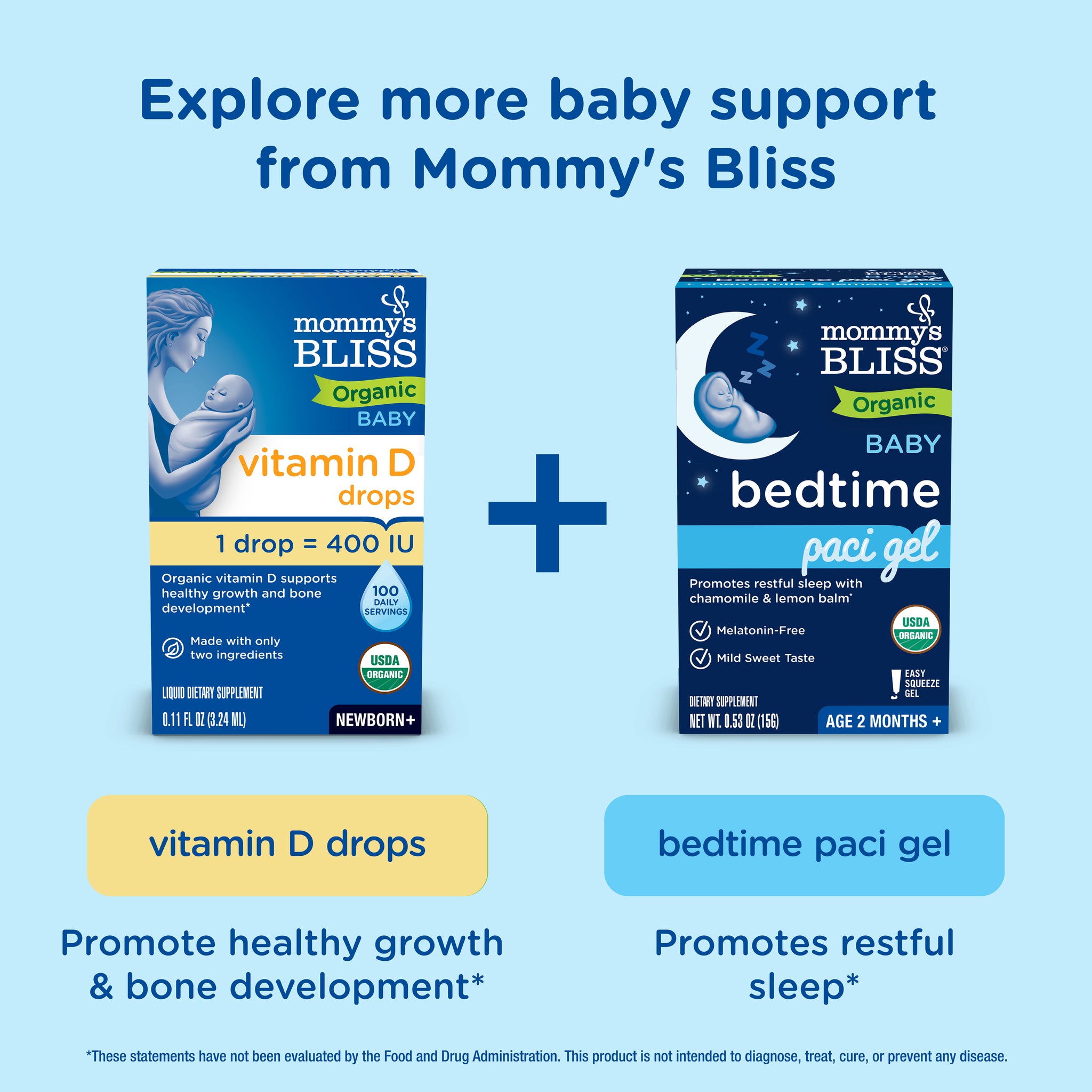 Related Mommy's Bliss products suggested alongside the Ultimate Baby Gift Set