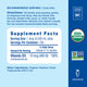 Supplement Facts for Mommy's Bliss Organic Baby Vitamin D Drops: 400 IU of vitamin D3 per drop. One drop daily, mixed into formula, breast milk or food rather than given directly into the mouth