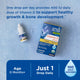 Mommy's Bliss Organic Baby Vitamin D Drops packaging shown with its main benefit claim and age guidance