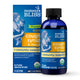 Mommy's Bliss Organic Kids Cough Syrup and Mucus with immunity support, carton beside its 4 fl oz bottle