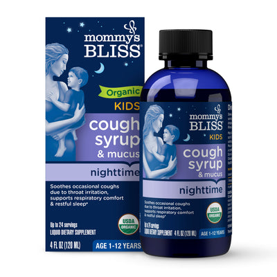 Organic Kids Cough Syrup & Mucus Nighttime