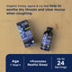 Mommy's Bliss Organic Kids Cough Syrup and Mucus Nighttime packaging shown with its main benefit claim and age guidance
