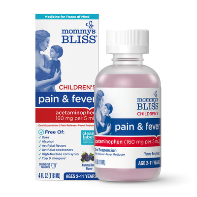 Children’s Acetaminophen: Pain & Fever Reducer - 4oz
