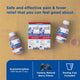 Mommy's Bliss Children's Pain and Fever acetaminophen value pack shown with its main benefit claim and age guidance