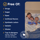 List of ingredients Mommy's Bliss Kids Sleep Support Chewable is free of