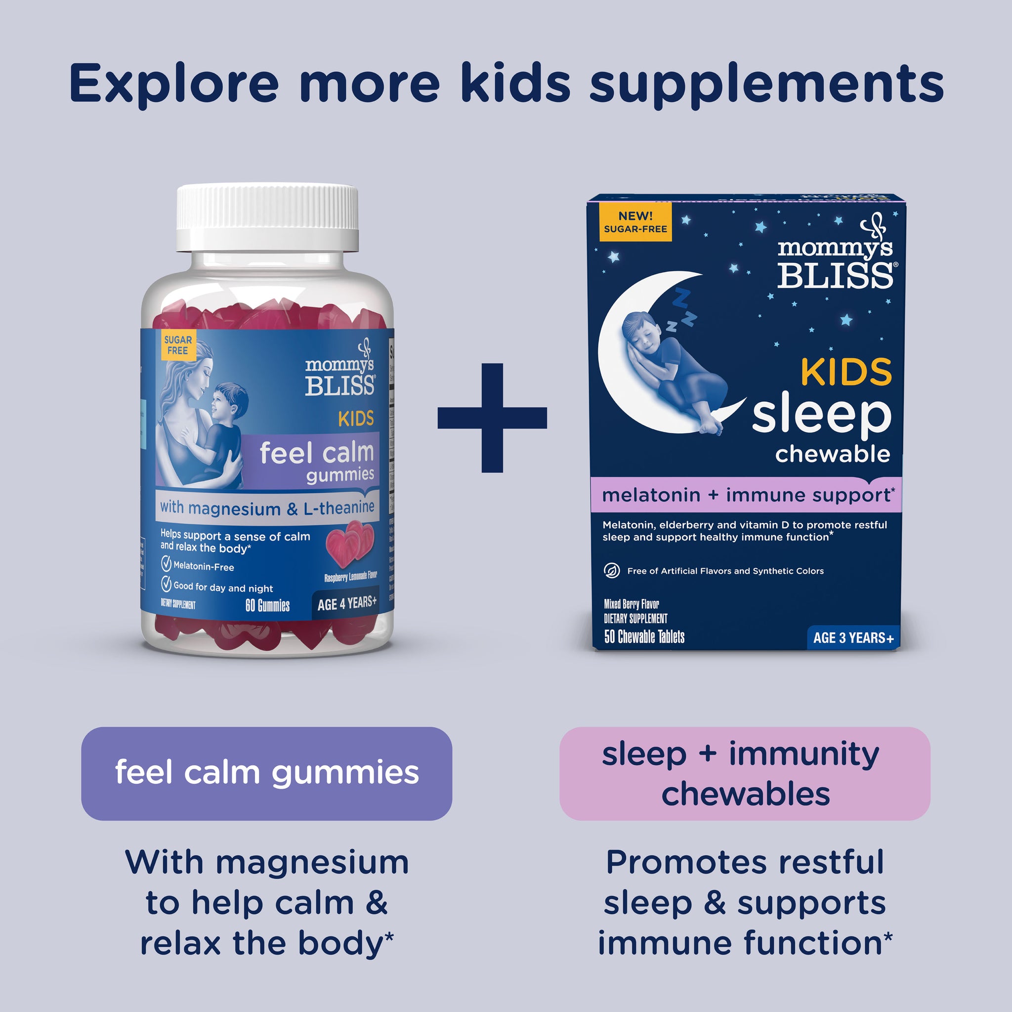 Related Mommy's Bliss products suggested alongside Kids Sleep Support Chewable