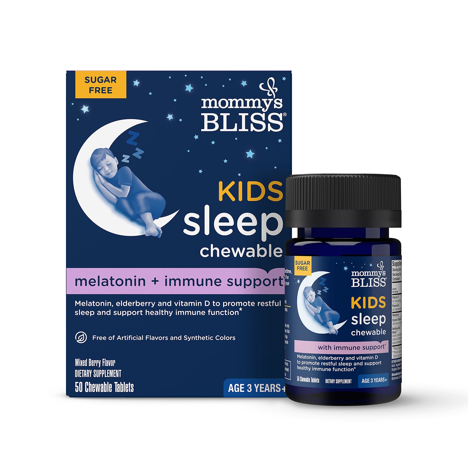 Mommy's Bliss kids sleep chewable sugar free