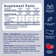 Supplement Facts for Mommy's Bliss Kids Sleep Support Gummies: 1 gummy at 3 to 5 years or 2 gummies at 6 to 12 years, giving 1 to 2 mg melatonin. Take 30 to 60 minutes before bedtime