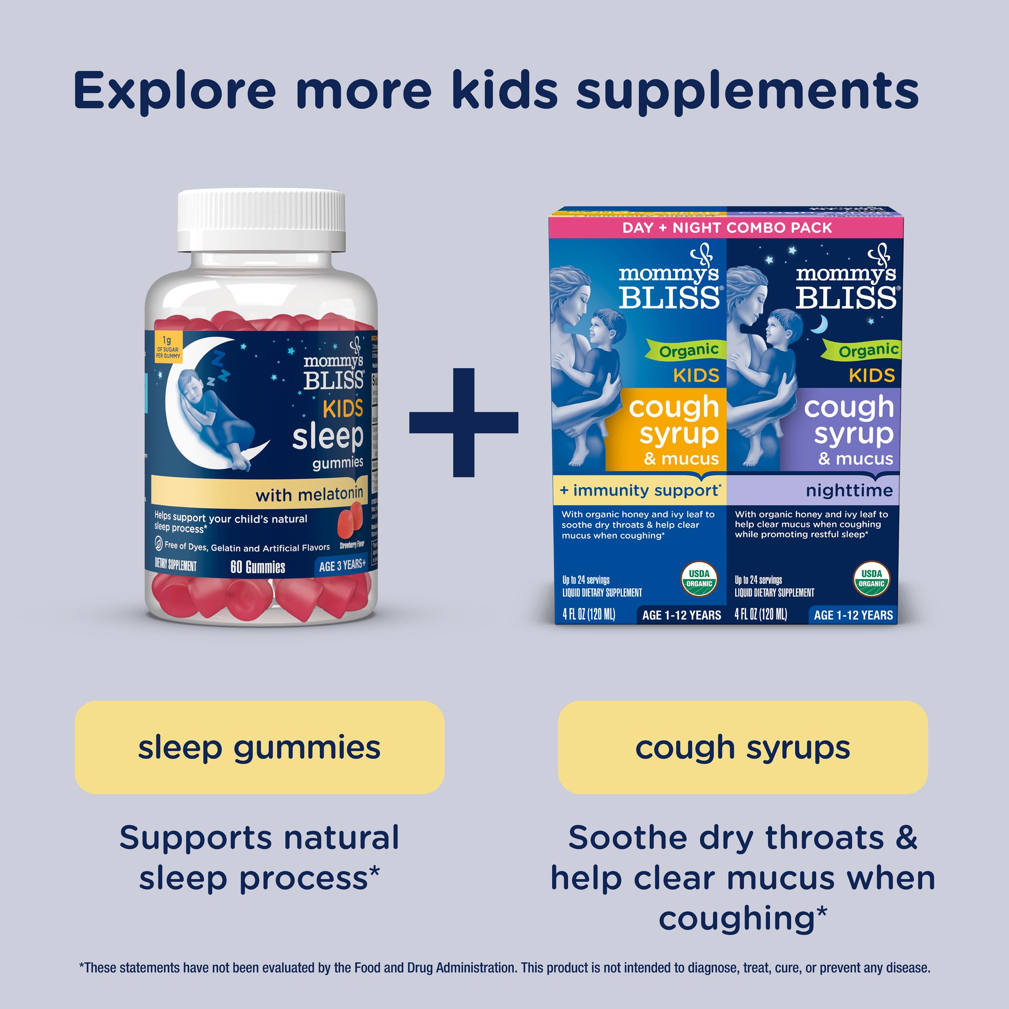 Related Mommy's Bliss products suggested alongside Kids Sleep Support Liquid