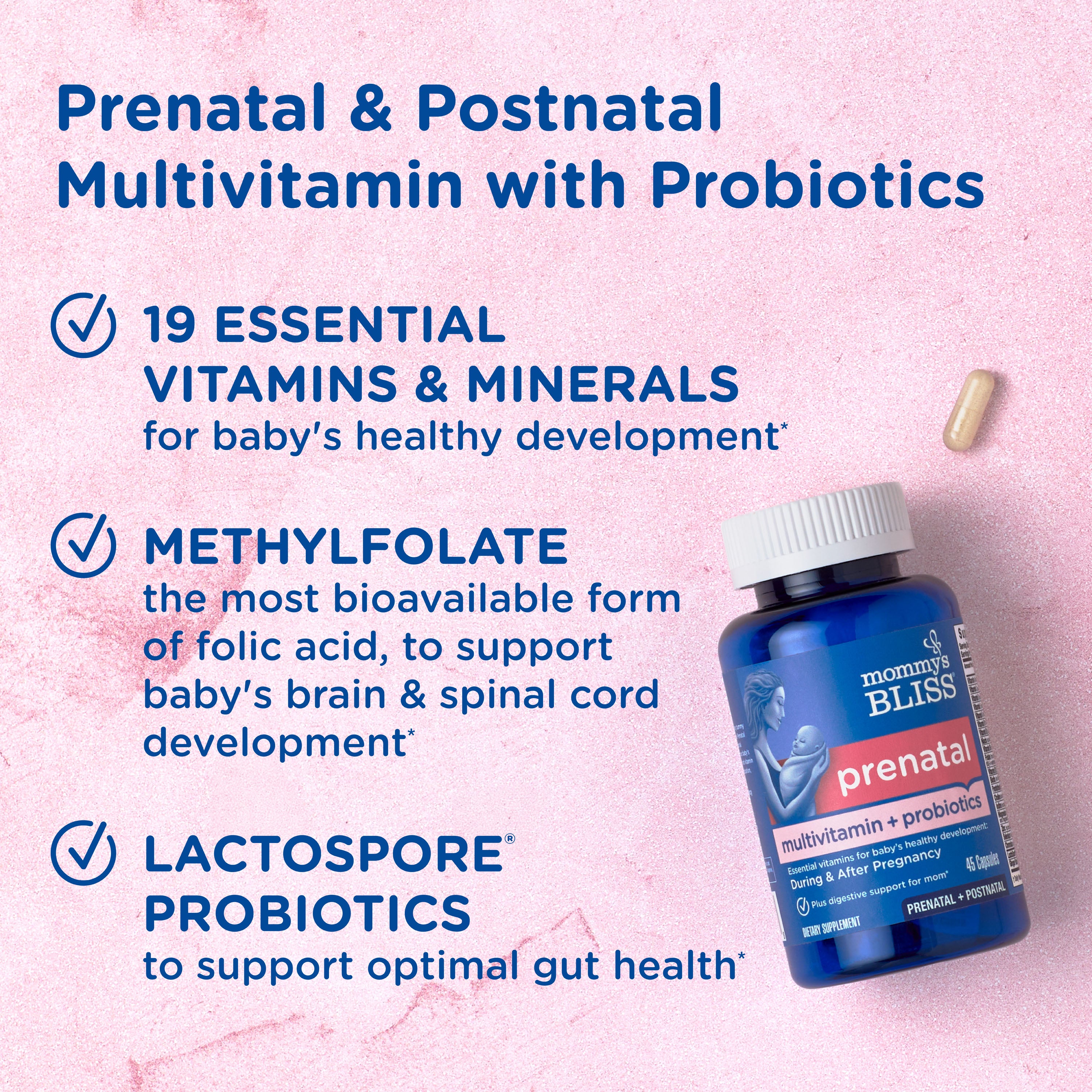 Prenatal Multivitamin + Probiotics