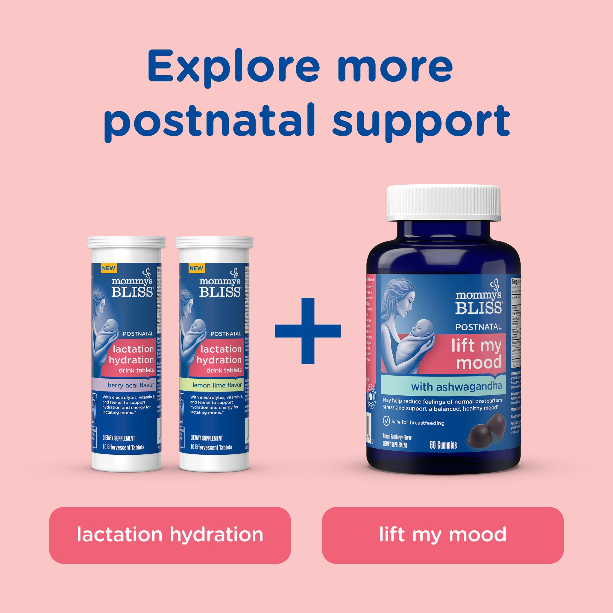Related Mommy's Bliss products suggested alongside Postnatal Reset My Body