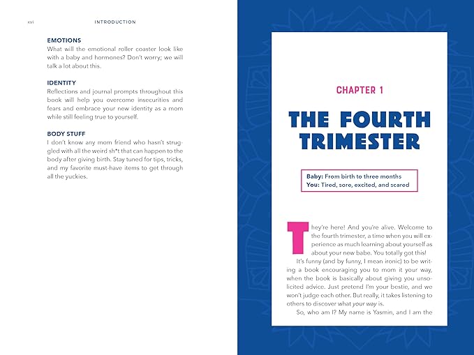The introduction page of Mom Your Way by Yasmin Kaderali
