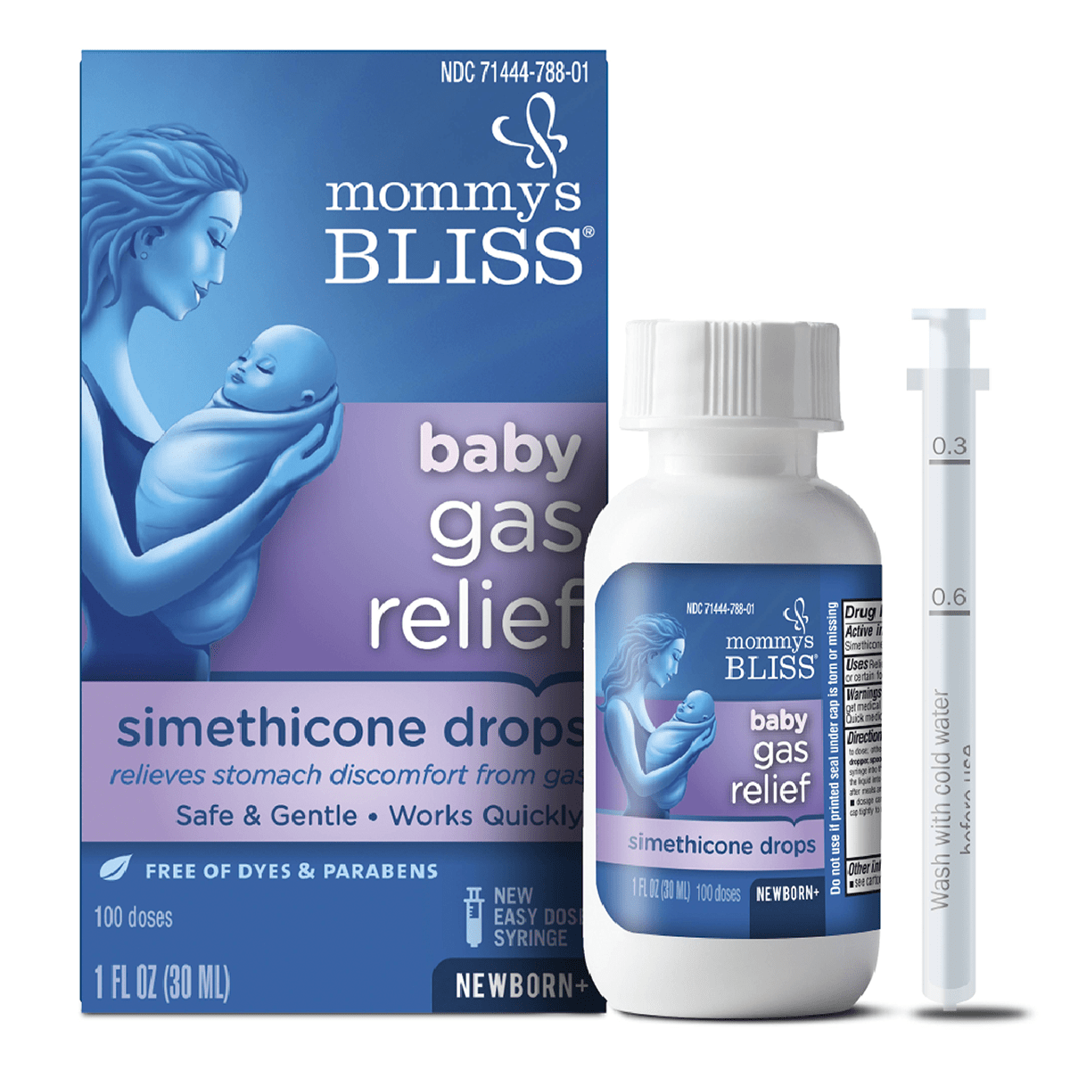 Gassy Baby Tummy Relief Kit Mommy's Bliss