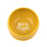 get in my belly bowl in yellow