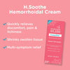 H. Soothe Hemorrhoidal Cream's benefits