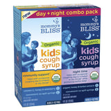 A sample box of Organic Kids Cough Syrup & Mucus Day & Night
