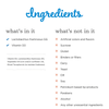 Probiotic Drops + Vitamin D's Ingredients