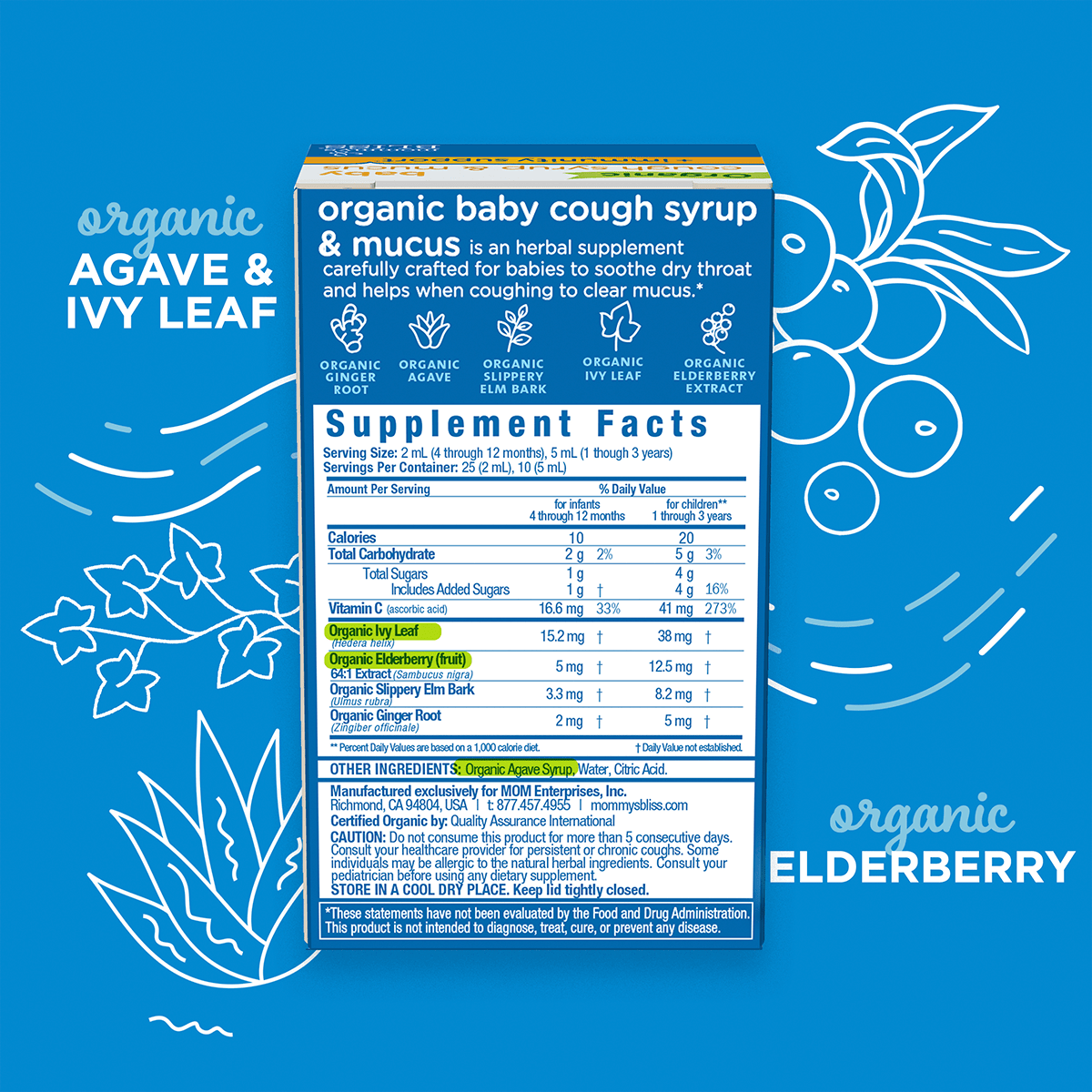 Mommy's online bliss ingredients